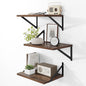 Heimlove Deep Floating Shelves for Wall, 12 Inch Deep Floating Shelves Set of 3 by Heimlove
