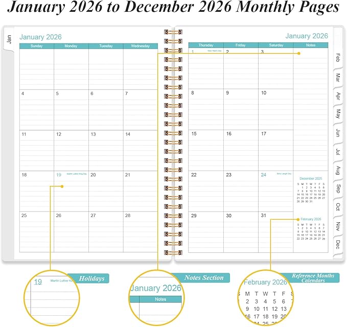 2026 Daily & Monthly Planner - Image 4