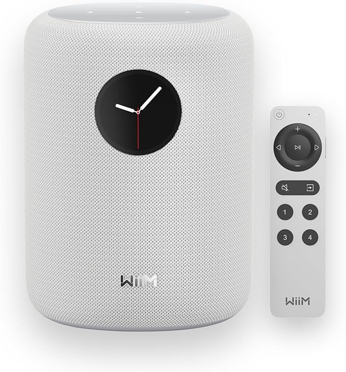 WiiM Sound Smart Speaker with 1.8″ Touch Display, Hi‑Res 24‑bit/192 kHz by WiiMHome