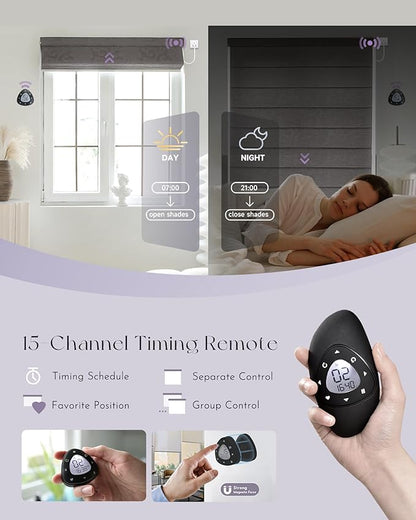 Graywind Smart Roman Shades Compatible - Image 4