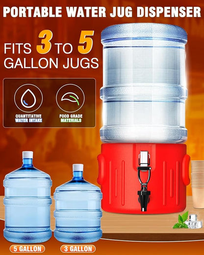 Insulated Beverage Dispenser 2 Gallon- Ice and Hot Drink Dispenser - Image 7