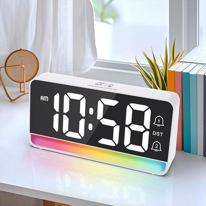 Alarm Clocks for Bedrooms, Digital Bedside Clock - Image 7