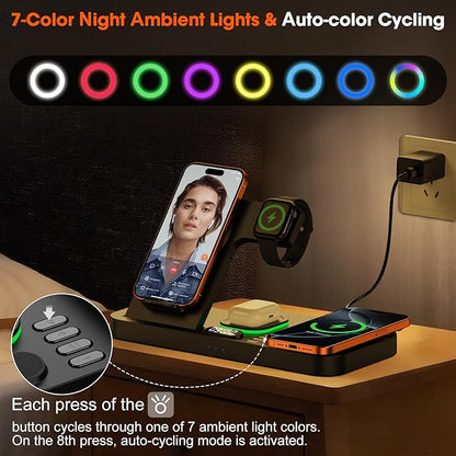 Dual Phone Magnetic Wireless Charging Station - Image 5