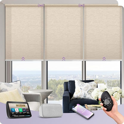 Graywind Motorized Light Filtering Shades Compatible by Graywindbeyondshading