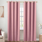 KOUFALL Mauve Curtains 96 Inches Long by KOUFALL