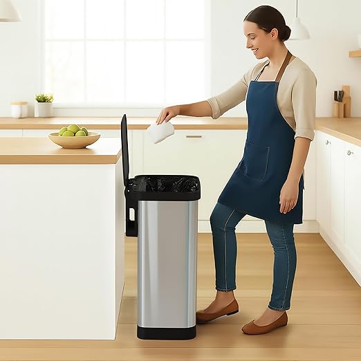 Glad Stainless Steel Step Trash Can - Image 9