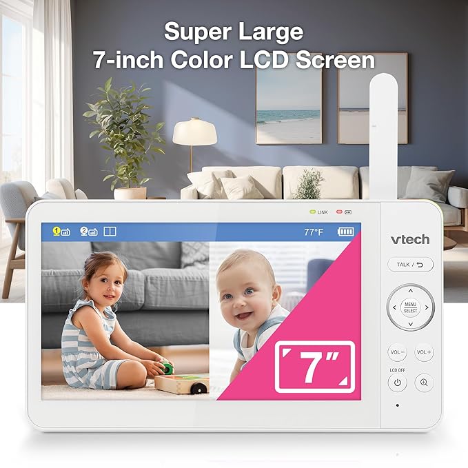 VTech 2-Cameras Video Baby Monitor - Image 3