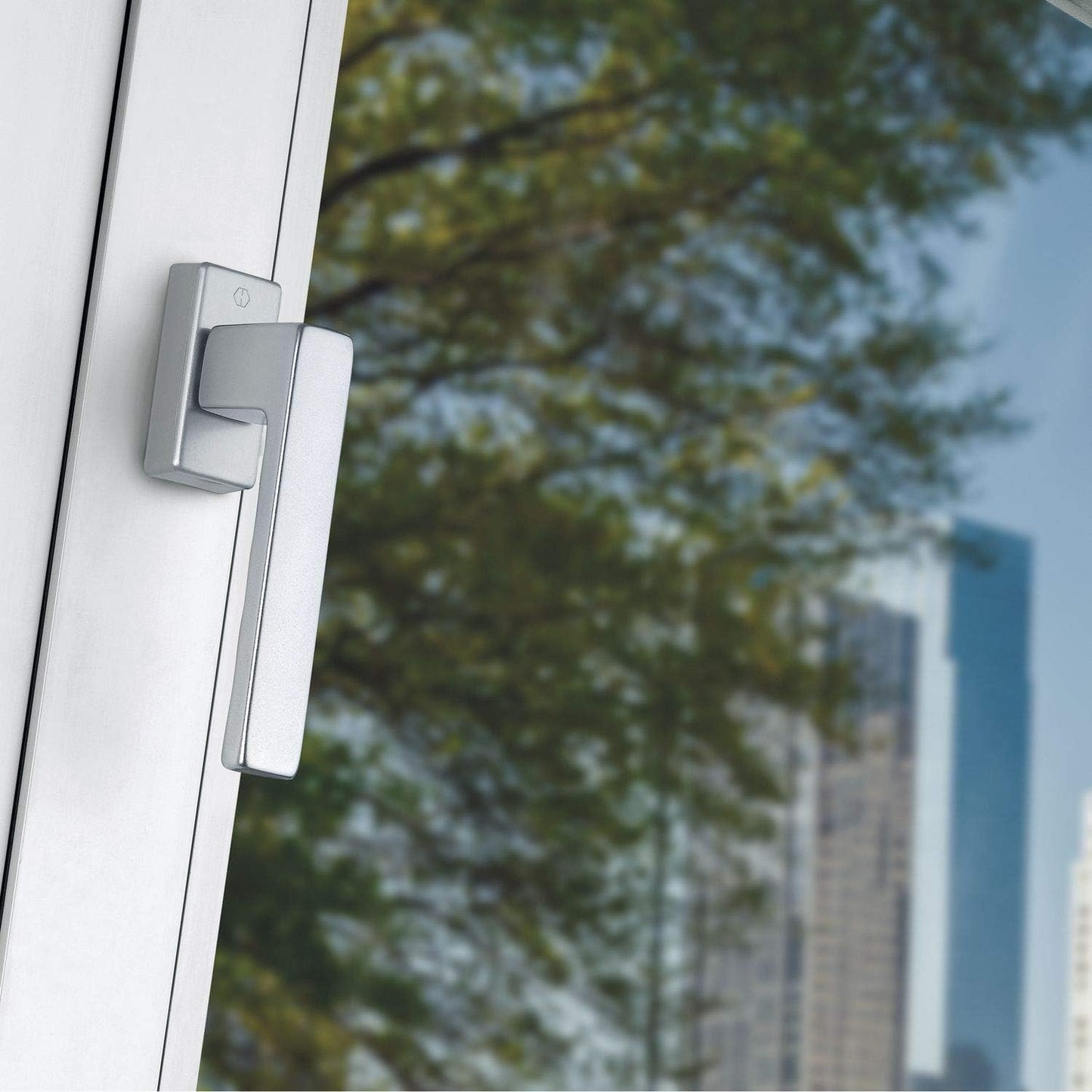 Hoppe Toulon-Secustik 11561713 Window Handle VK 7 x 32-42 mm Anodised Bronze