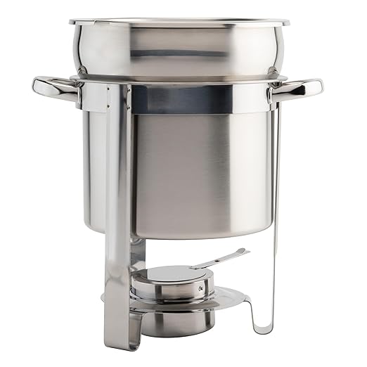 Winco 207 Stainless Steel Soup Warmer - Image 6