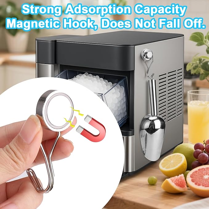 Stainless Steel Ice Scoop for Freezer - Image 3