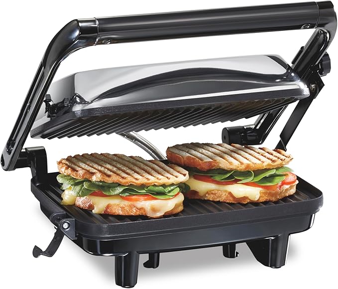 Hamilton Beach Panini Press Sandwich Maker & Electric Indoor Grill by HamiltonBeach