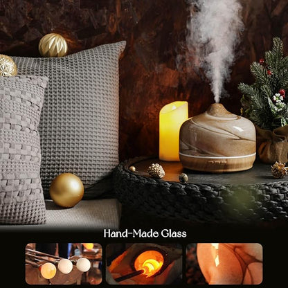 Porseme 500ml Essential Oil Diffuser, Aroma Ultrasonic Humidifier - Image 5