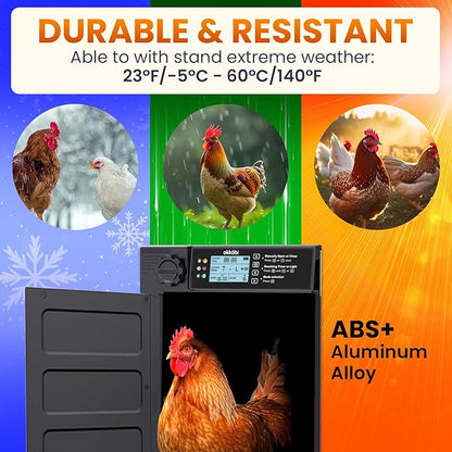Okköbi Automatic Chicken Coop Door PRO - Image 5