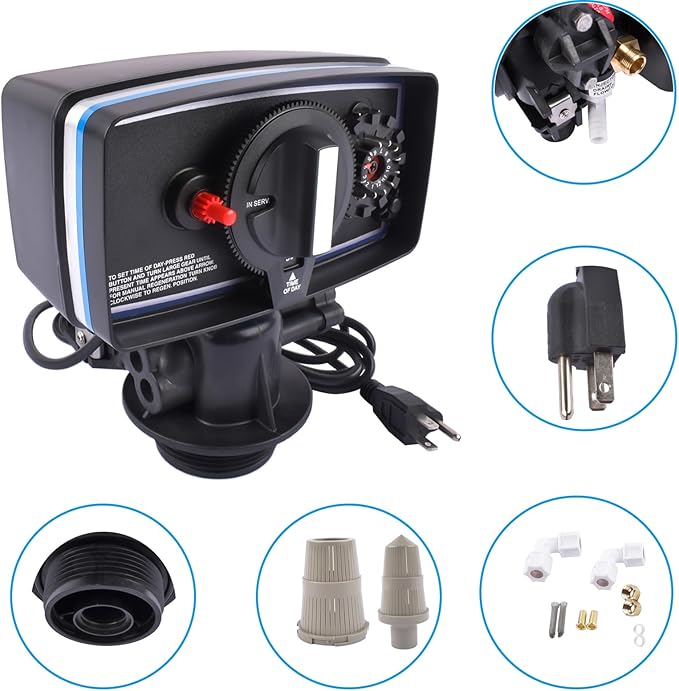 5600 Water Softener Timer, 110V 12 Day Timer Control Valve - Image 5