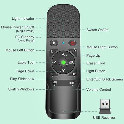 Presentation Clicker Green Laser Pointer - Image 7