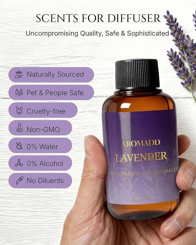 Aromadd Lavender Diffuser Oil Inspired by Luxury Hotel Scent, Essential Oils - Image 5
