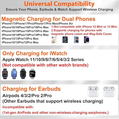 Dual Phone Magnetic Wireless Charging Station - Image 3