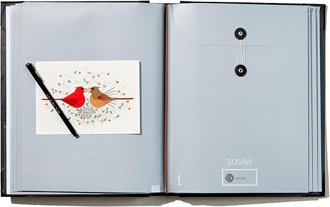 Savor | The Folio™ Document Organizer 2025 Edition | Premium Life Binder - Image 2