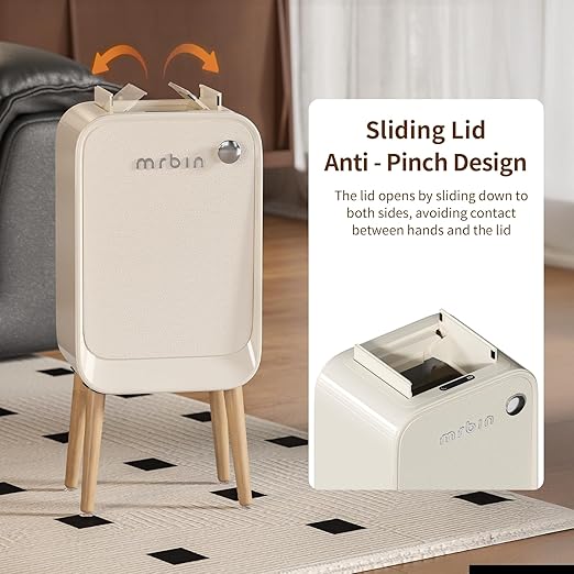 MRBIN Motion Sensor Trash Can Bathroom - Image 4