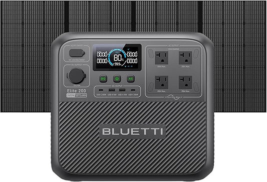 BLUETTI Elite 200 V2 Solar Generator by BLUETTI