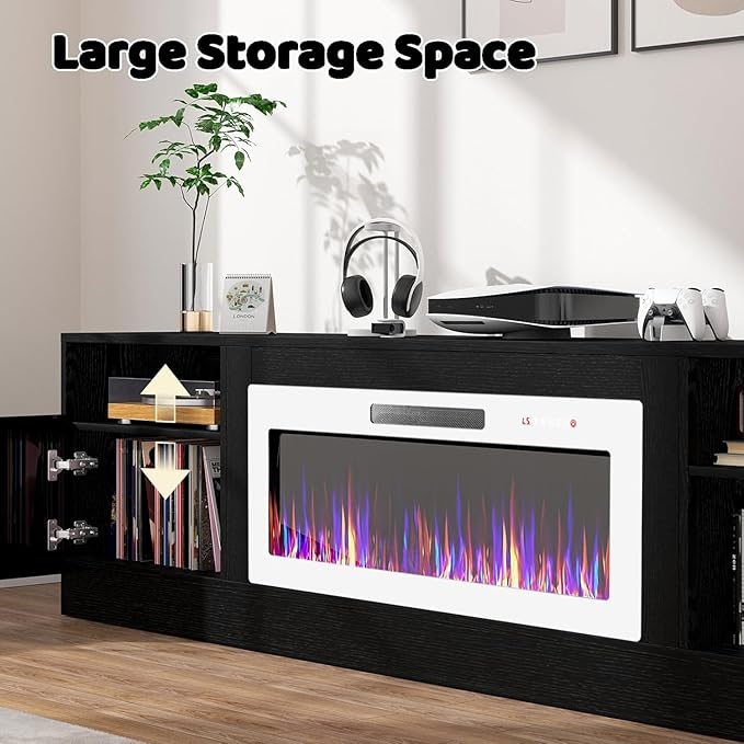 Lemberi Fireplace tv Stand - Image 4