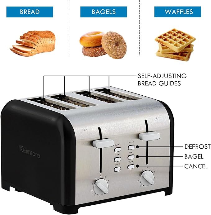Kenmore 40603 4-Slice Toaster - Image 5