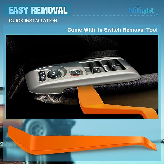 Nilight Power Master Window Switch Compatible - Image 4