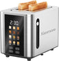 Kenmore 2-Slice Digital Touchscreen Toaster - 900W Stainless Steel by Koolatron