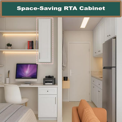 Wall Kitchen Cabinets, RTA Cabinets, Wall Mounted, RTA Upper Cabinet, Modern - Image 9