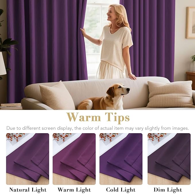 H.VERSAILTEX Ultra Soft Microfiber Thermal Insulated Antique Copper Grommet - Image 6