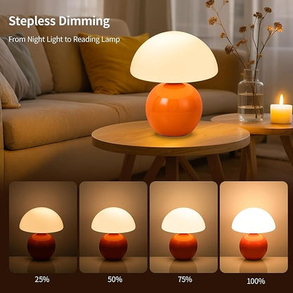 Mushroom Table Lamp, Dimmable Ambient Lighting - Image 3