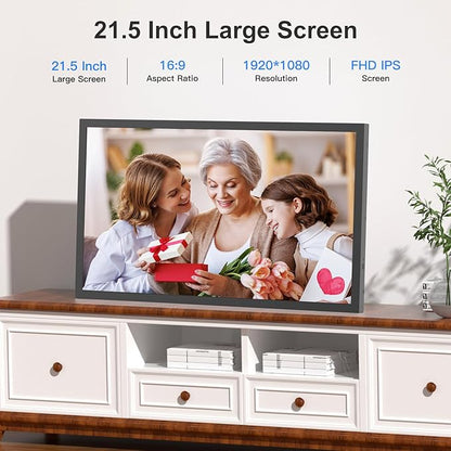 Large Digital Picture Frame 21.5 inch WiFi-Photo-Frame - Image 7