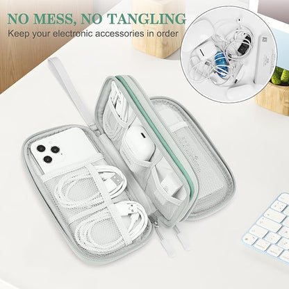 FYY Electronic Organizer, Travel Cable Organizer Bag Pouch Electronic - Image 5
