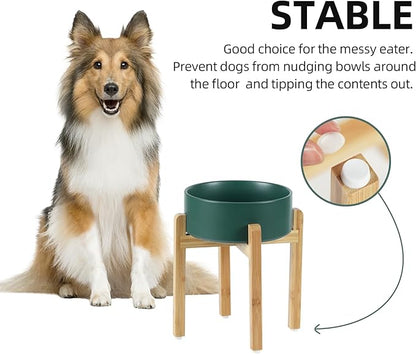 Ceramic Raised Dog Bowl Set, Elevated Dog Bowl - Image 6