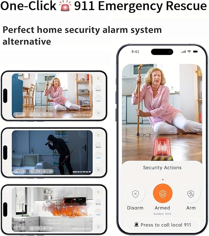 Security Cameras Indoor, 2K 5G&2.4Ghz WiFi Camera - Image 5