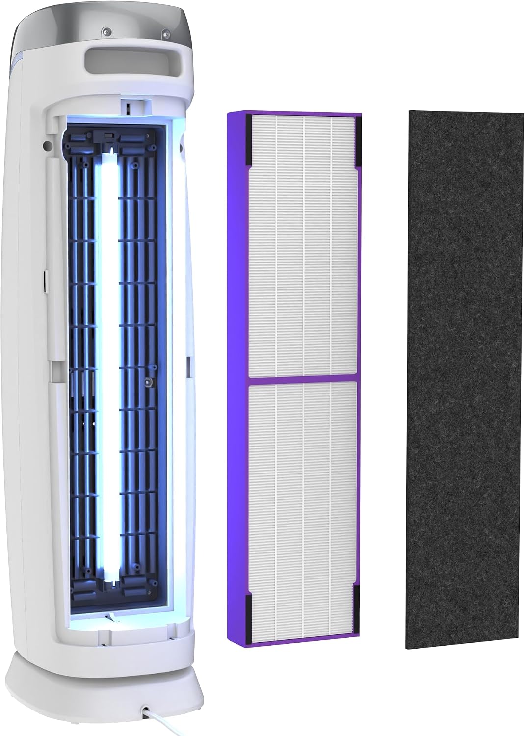 germguardian air purifier with genuine hepa 13 pet, view 9