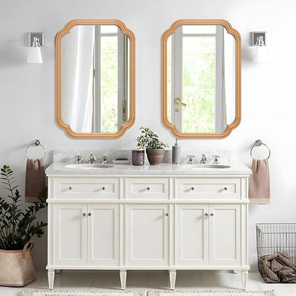 Wood Mirror for Bathroom - Image 2