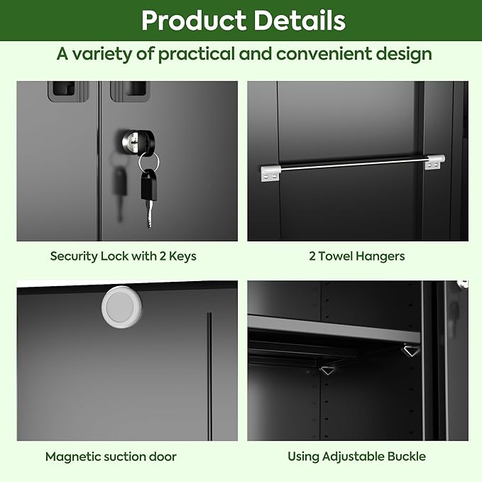 Broom Closet Storage Cabinet - Image 7