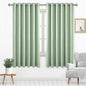 DWCN Blackout Curtains 63 Inch Length, Room Drakening Drapes by DWCN