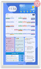 32 Inch Digital Planner Wall Planner Touch Screen Chore Chart Syncs All Android by Unknown