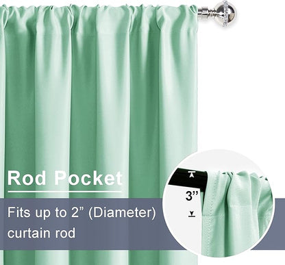 JIUZHEN Blackout Curtains for Bedroom - Image 6