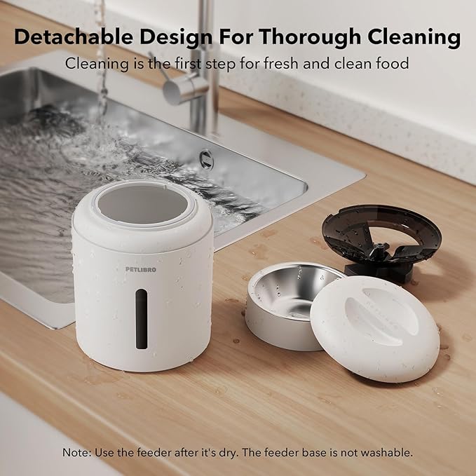 PETLIBRO Automatic Cat Feeder, 5G WiFi Automatic Dog Feeder - Image 8