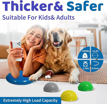Wobble Cushion Set for Sensory Kids and Balance Training - Image 7