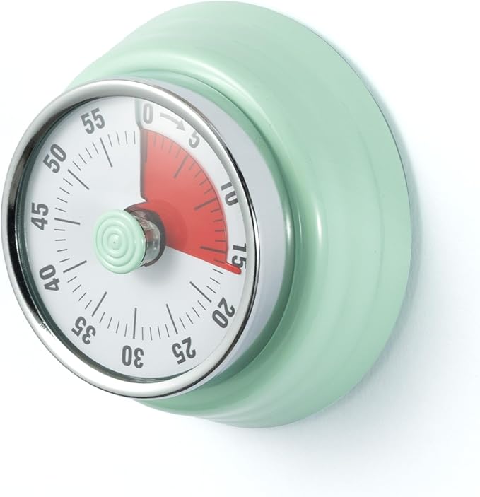 KwonfaiDelil 60-Minute Magnetic Visual Timer, Silent Operation and No Battery by Unknown