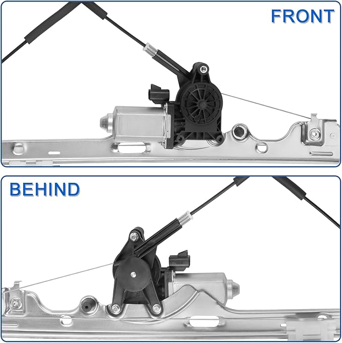 Obaee 741-442 Front Left Driver Side Power Window Regulator - Image 6