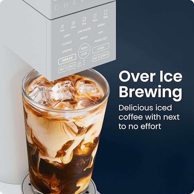 Chefman Caffeinator Single Serve Coffee Maker, Brew Kcups & Grounds, Drip - Image 9
