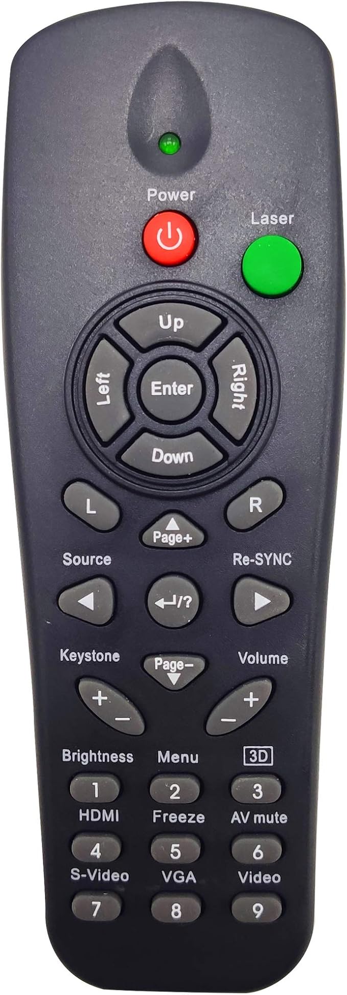 INTECHING BR-5035N Projector Remote Control by INTECHING