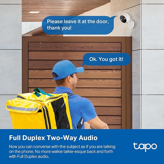 Tapo 2K+ Indoor/Outdoor Wired Security Camera - Image 4