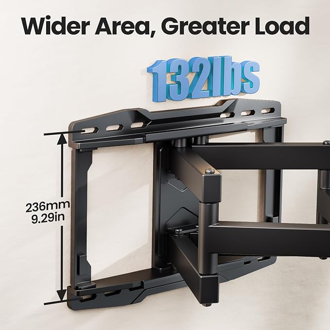 USX STAR UL Listed Full Motion TV Wall Mount Bracket - Image 3