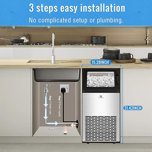Freestanding Ice Maker Machine - Image 4